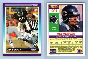 Dan Hampton - Bears #201 Score 1990 NFL Football Trading Card - Picture 1 of 1