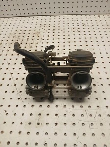 1997-2009 Kawasaki Ninja 500R Ex500 Carburetor Carb Rack Intake Choke V334 BWKH - Picture 1 of 9