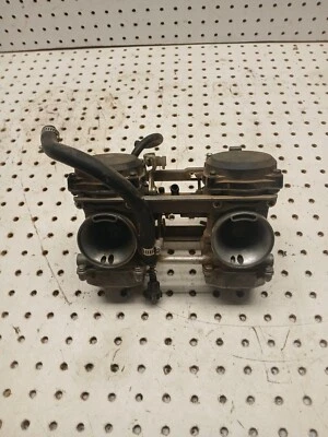 Estrangulador de admisión de bastidor de carburador Kawasaki Ninja 500R Ex500 1997-2009 V334 BWKH Foto 1 de 4