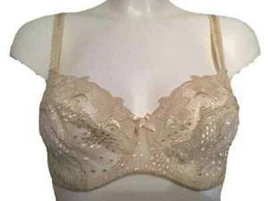 Vanity Fair Bilbao Creme BH 32D Bügel Vollschale Style 740 ohne Polsterung - Bild 1 von 3