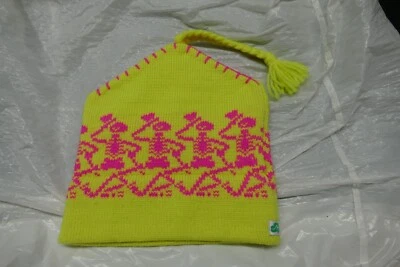 Gorro de esquí 100 % lana Moriarty of Stowe Grateful Dead nuevo stock antiguo hecho a mano Foto 1 de 4