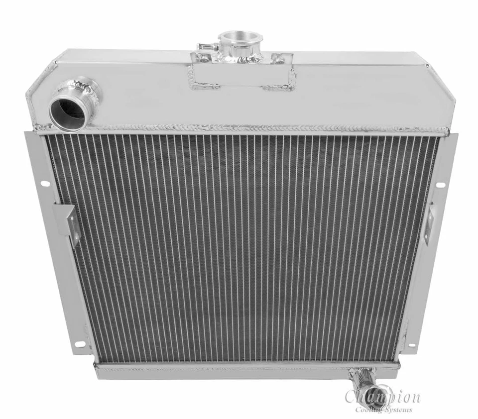 1953-1954 Dodge All Aluminum 2 Row Core KR Champion Radiator - Image 1 of 4