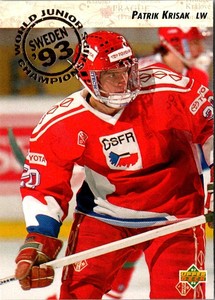 1993 Upper Deck Patrik Krisak #266 Czechoslovakia