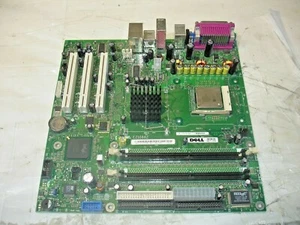 DELL 0N6381 MOTHERBOARD+INTEL PENTIUM 4 SL7PK CPU - Picture 1 of 2