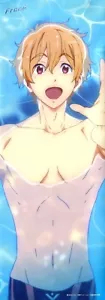 poster Free Iwatobi Swim Club anime Hazuki Nagisa - Picture 1 of 2