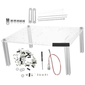 Transparent Motherboard Stand Diy Computer Chassis Bracket Travel - Picture 1 of 12