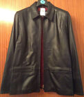 Women's 100% Genuine Leather Jacket Size 14 BNWT