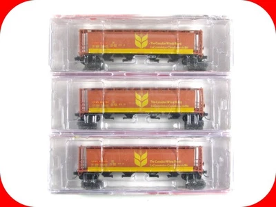 N Scale **CANADIAN WHEAT BOARD** Hopper Set 1 - Intermountain PWRS Special RARE* - Image 1 of 4