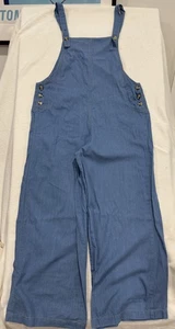 Natura Portugal Gr. M leichter Baumwoll Cottagecore Overall Jumpsuit mit Knöpfen - Bild 1 von 10