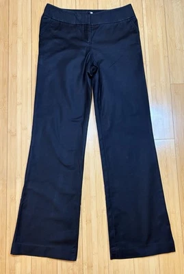 Галогенные брюки Taylor Fit расклешенные классические черные карьерные брюки женские размер 4 - Изображение 1 из 4