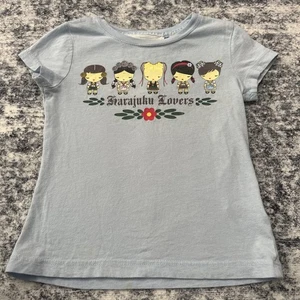 Camiseta sin mangas 4T Gwen Stefani Harajuku Lovers No Doubt Camiseta de colección azul tuco Y2K - Imagen 1 de 8