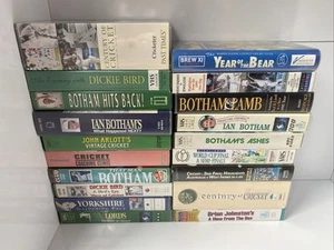 Restposten Cricket VHS Video Konvolut 19 Videos Set - Bild 1 von 12