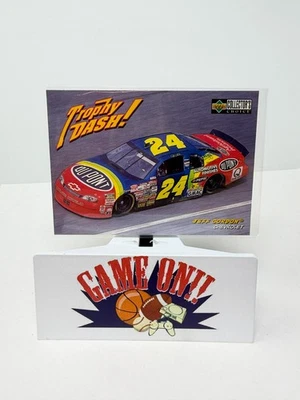 1997 年 UD Collector's Edge NASCAR 杰夫·戈登奖杯仪表板卡 #98 — 第 1/2 张图片