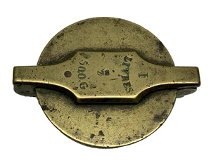 Authentique " PILE A GODETS " boite de poids bronze XIXème 1 livre 500 grammes - Picture 1 of 6