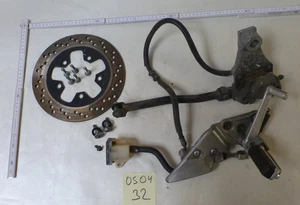 Suzuki GSF 600 Bandit Hinterrad Bremszylinder Bremspedal Bremsscheibe und Beläge - Bild 1 von 8