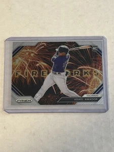 2024 Panini Prizm Adael Amador Fireworks RC #17 - Picture 1 of 2