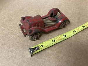 HUBLEY Antique Roadster CAST IRON TOY Ford Coupe Sedan Truck Bootleg Orig Paint - Picture 1 of 14