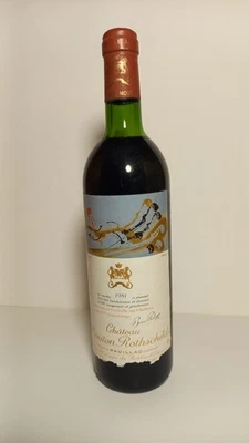 Chateau Mouton Rothschild 1981,  1er Grand Cru Classé Bordeaux Rotwein - Bild 1 von 4
