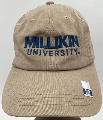 美利金大学帽子米色绑带迪凯特伊利诺伊大学伊利诺伊州 — 第 1/4 张图片