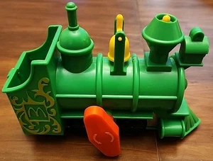 Tren de cuerda vintage 1976 Remco McDonalds juguete verde esfera roja funcionando - Imagen 1 de 6