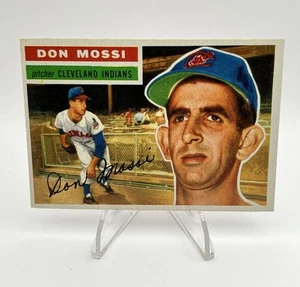 1956 Topps - Don Mossi Cleveland Indians #39 White Back - Picture 1 of 2