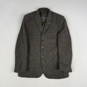 Harris Tweed 1940s Vintage Pure Scottish Wool Canadian Blazer Sport Coat Jacket - Picture 1 of 8