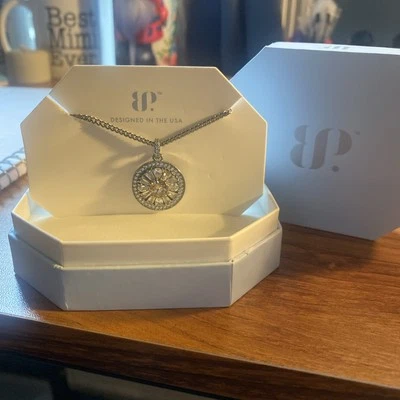 炸弹派对项链 RBP 6798 Love Me Like You Do 棕色碧玺 CZ 赤铁矿  — 第 1/3 张图片