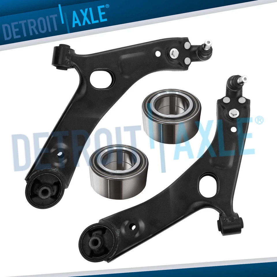 Front Lower Control Arms Wheel Bearing for 2011-2014 Hyundai Tucson Kia Sportage - Image 1 of 4