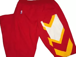 VTG 90's GAME USED ATLANTA HAWKS 1990 AUTHENTIC WARM-UP PANTS 36 (WILKINS ERA) - Picture 1 of 4