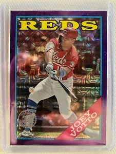 Topps 2023 Joey Votto Cincinnati Reds Chrome Mojo Purple /75 - Picture 1 of 3