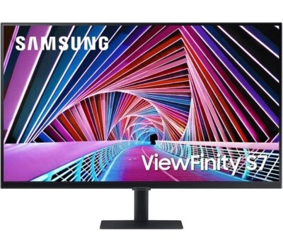 SAMSUNG LS32A700NWPXXU 4K Ultra HD 32" VA LED Monitor - Black - Image 1 of 4