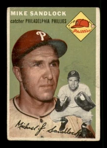 1954 Topps Set Break # 104 Mike Sandlock GD *OBGcards* - Picture 1 of 2