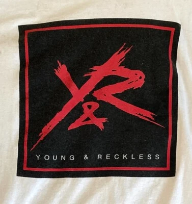 Young & Reckless T Shirt Los Angeles CA Streetwear Hip Hop Mens Med VTG T Shirt - Image 1 of 4
