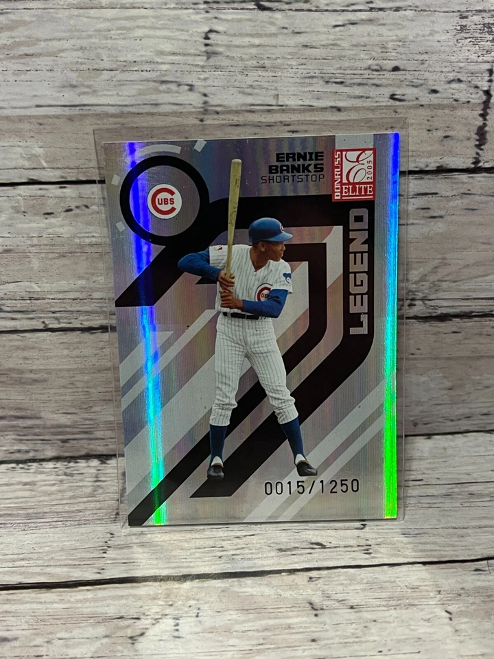 2005 Donruss Elite #157 Ernie Banks   (#'d/1250) - Image 1 of 1