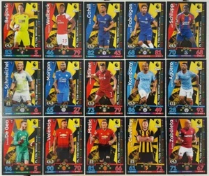 Topps MATCH ATTAX 2018/19 Mega Tin Exclusive Card Set PL TITLE WINNERS MT1 - 15 - Picture 1 of 1
