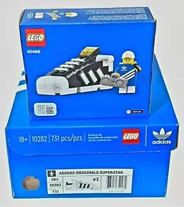 LEGO Adidas Originals Superstar 10282 + Mini 40486 - Picture 1 of 12