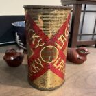 Vtg. Lucky Lager Flat Top Beer Can 1952 xxEMPTYxx