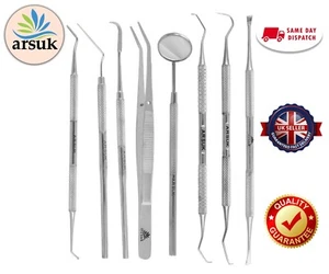 Zahn Zahnreinigungsset Zahnarzt Zahnseide Plaque Entferner Pflege Schaber Zahnstein Werkzeuge - Bild 1 von 61