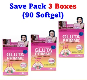 3x GLUTA Prime Plus  Skin Aura Soft Smooth Radiance Beauty White Skin - Picture 1 of 12