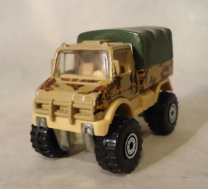 Coche fundido a presión Hot Wheels Unimog 1/64 1990 vintage - Imagen 1 de 5