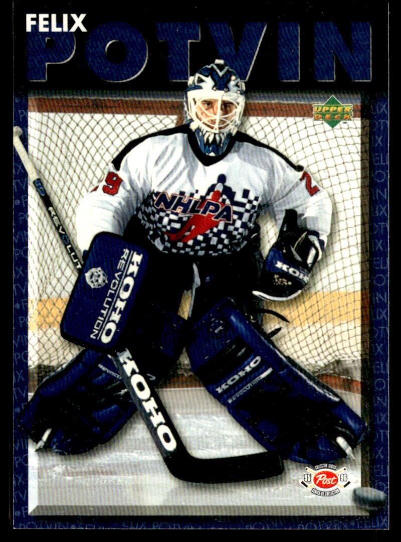 1995-96 Upper Deck Post Cereal Felix Potvin Toronto Maple Leafs #22 R27