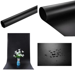 Fotostudio schwarz PVC Vinyl Kulisse | 100 x 200 cm - Bild 1 von 1