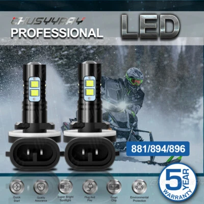 881 For Arctic Cat ZR 120 ZR 500 ZR 600 ZR 700 ZR 800 ZR 900 Snowmobiles Light - Image 1 of 4