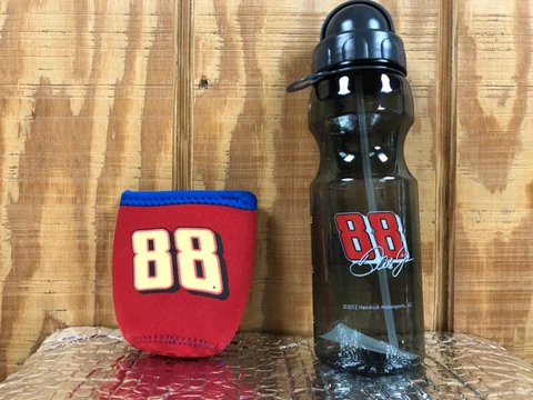NASCAR, Dale Jr. #88 National Guard Water Bottle & Koozie Cover