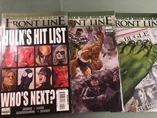WORLD WAR HULK : FRONT LINE #1, 2 , 4 lot : Marvel Comics 2007 NM-; Daily Bugle