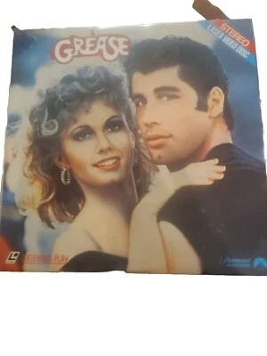 Grease (1978) Laserdisc LD  John Travolta Olivia Newton-John NEW SEALED - Image 1 of 4