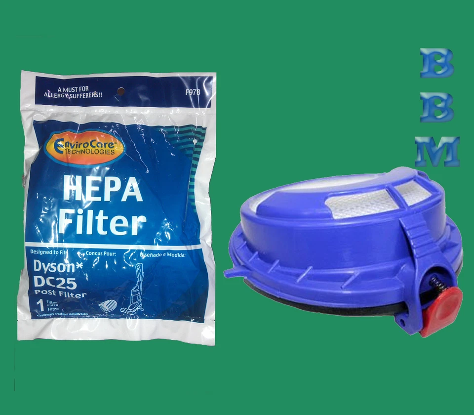 ENVIROCARE 1 Dyson DC25 Animal Dyson washable HEPA post motor filter Part #916188-06