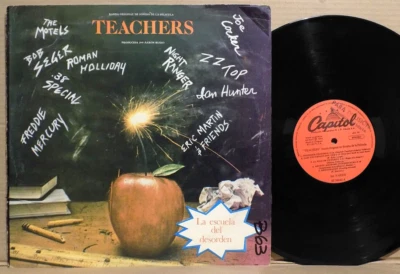 TEACHERS Rare Uruguay Promo OST LP FREDDIE MERCURY ZZTOP IAN HUNTER BOB SEGER - Image 1 of 4
