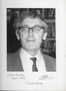 Charles Causley 6-1/4 x 8-1/ orig photograph hand signed Causley & photographer - Picture 1 of 1
