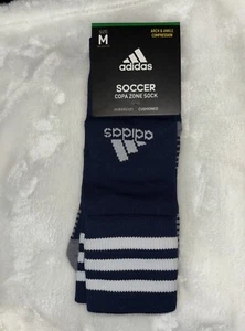 adidas Socks Men's Navy/White Arch & Ankle Compression - Picture 1 of 2